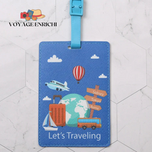 Charger l'image dans la galerie, "Éti-crive '' étiquette pour valise