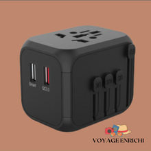Charger l'image dans la galerie, Convertisseur de prise "Voyage''